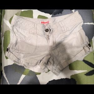 🌻Dollhouse size 5 khaki cargo shorts